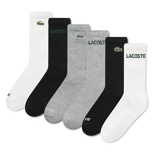 Lacoste Fashion 6-Pack Knit Everyday Socks
