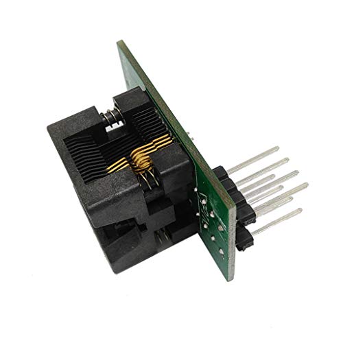 QIXIAMO SSOP8 TSSOP8 Programmer Adapter Socket TSSOP to DIP Converter Chip Test Outlet