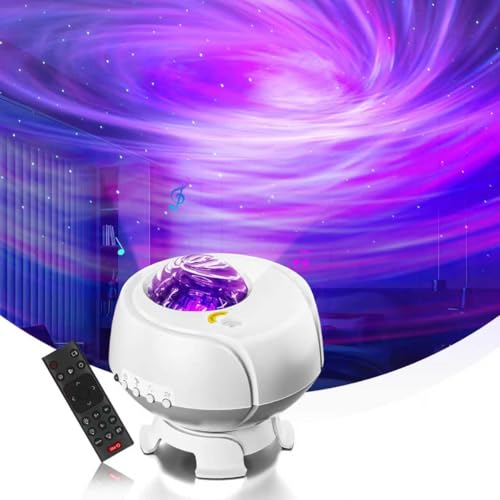 Galaxy Projector with Bluetooth Speaker and White Noise