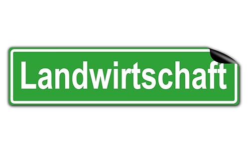 Strobo Landwirtschaft Magnet Hinweisschild 32x8cm