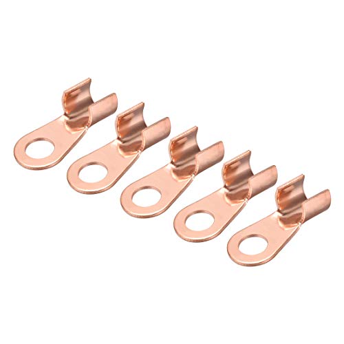 uxcell OT-400A Open-End Crimp Terminal Lugs AWG 2-3/0 Battery Cable Connector 5pcs