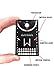 Sketchmark Original Stainless Steel Bookmark Stencil - Credit Card Tool with 11+ Features, Ruler, Compass, Protractor, Journaling, and More