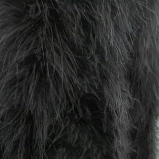 Boa de plumas de pavo esponjosa y gruesa de 2 metros, pluma suave y completa a rayas para disfraz de fiesta de boda, decoración DIY para escenario y Cosplay
