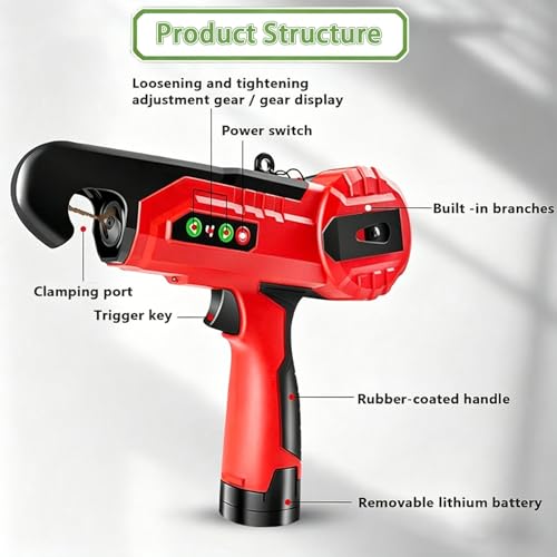 Machine à attacher les tomates pour jardinage et vignes - 4