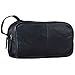 Produktbild STILORD 'Valentin' Vintage Kulturtasche Herren Damen Leder Kulturbeutel Reise groß mit Henkel Zwei Hauptfächer Waschtasche Reisen Vintage Leder, Farbe:schwarz