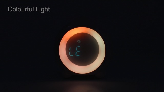 Ayybboo Digitale Wekker Kinderen met LED Nachtlampje,Snooze ,Temperatuurdisplay,12/24 uur,Cadeau voor Jongens en Meisjes,Slaapkamer,Studiekamer (Lichtroze