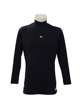 ミズノ バイオギアブレスサーモウールハイネック長袖 レディース ブラック L 吸湿発熱】バイオギアブレスサーモハイネック長袖|52MJ0501