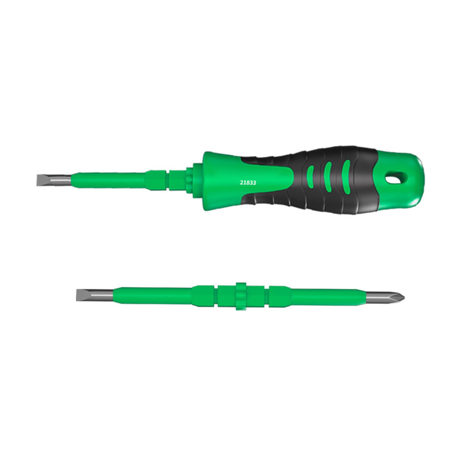 Double Tip Screwdriver High Torques Professional for Electricians and Technicians Electrician Hand Tool Double Head Electrician Screwdriver