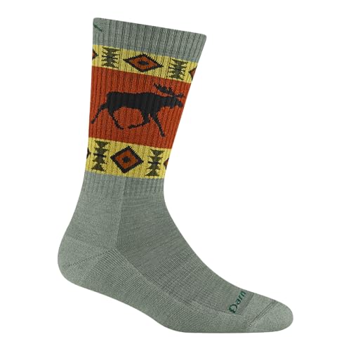 Image of Darn Tough Women's Vanna Grizzle Boot Midweight Hiking Socks, Merino Wool Crew, Breathable Lightweight Hiking Gear