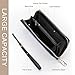 Flying E-agle Leather Wallet Fashion Purse Long Pouch with Wrist Strap for Men Women