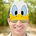 Sun-Staches Disney Official Donald Duck Sunglasses, UV400, Costume Accessory Donald Duck Mask, One Size Fits Most