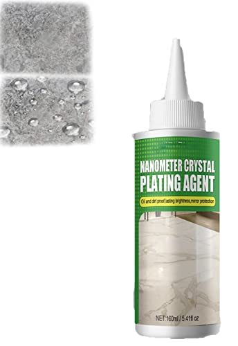 Marble Nano Kristallbeschichtungsmittel, Stein Kristall Plating Agent, Nano Crystal Plating Agent for Kitchen, Plastic Crystal Plating Agent, Marble Nano Crystal Plating Agent (160ml) Cover