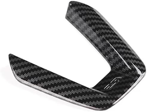 MAXDOOL Sport Carbon Fiber Print Interior Steering Wheel Trim for Mazda 3 6 CX-4 CX-5 CX-9