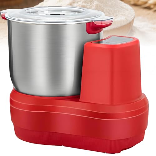GmpTzitzith Batidora Eléctrica de Sobremesa 10L, Amasado Rápido en 10 Minutos, Función de Amasado y Levado, Ideal para Repostería, Catering y Uso Doméstico