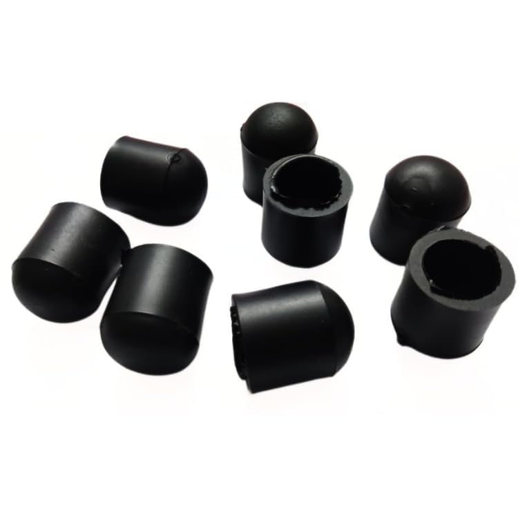Generasis 19mm Furniture Round Bush (0.74) inches for Furniture Table Chair and Floor Protector Rubber Bush (16, Round)-image-1