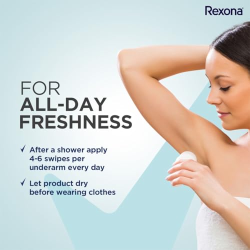Image of Rexona Shower Fresh Underarm Roll-On Deodorant for Women | 72 Hours Long-Lasting Odour Protection | 0% Alcohol, Safe on Skin | 25ML (Pack of 5)