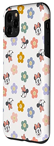 Coque iPhone 11 Pro Max Disney Minnie Mouse Fleurs - 2