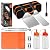 10PCS Griddle Accessories Kit - Flat Top Grill Set for Blackstone and Camp Chef with Basting Brush, Scraper, Grill Tongs,Mat and Grill Tool Bag for Outdoor BBQ