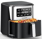 Nuwave Brio Plus 6-in-1 Air Fryer, 7-Qt Large Capacity,...