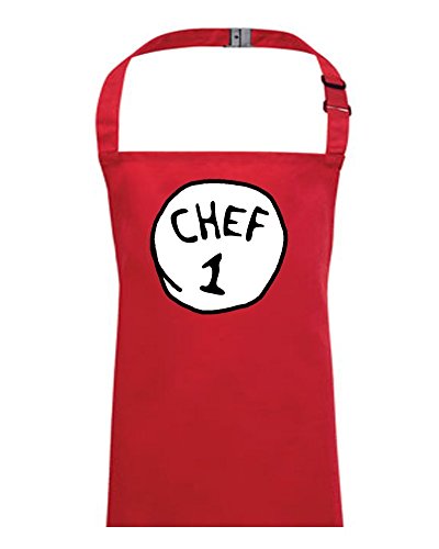 FatCuckoo CHEF 1 - Humorous Classic Book Inspired Kitchen Apron for Kids