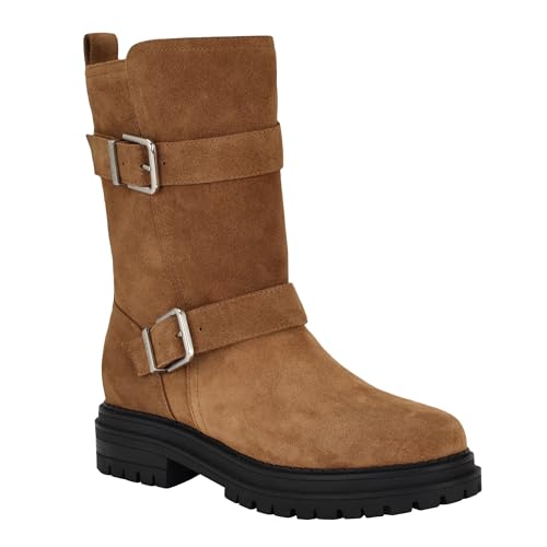 Bottes mi-mollet Galivan en daim pour femme confortables et élégantes en 39