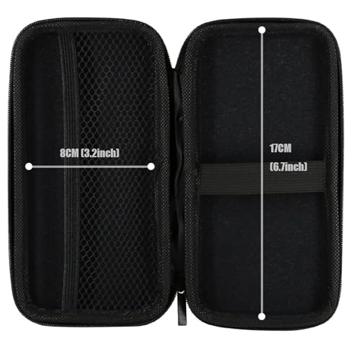 Image of iMangoo Travel Essential Electronics Organizer Charger Case Carrying Pouch | 6.5x3.2x1 inch Power Bank Tech Accessories Protective Storage Shockproof Portable Purse Men Women School Office Trips Must Have