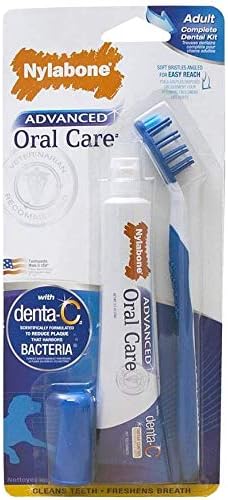 Nylabone Advanced Oral Care Dog Dental Kit