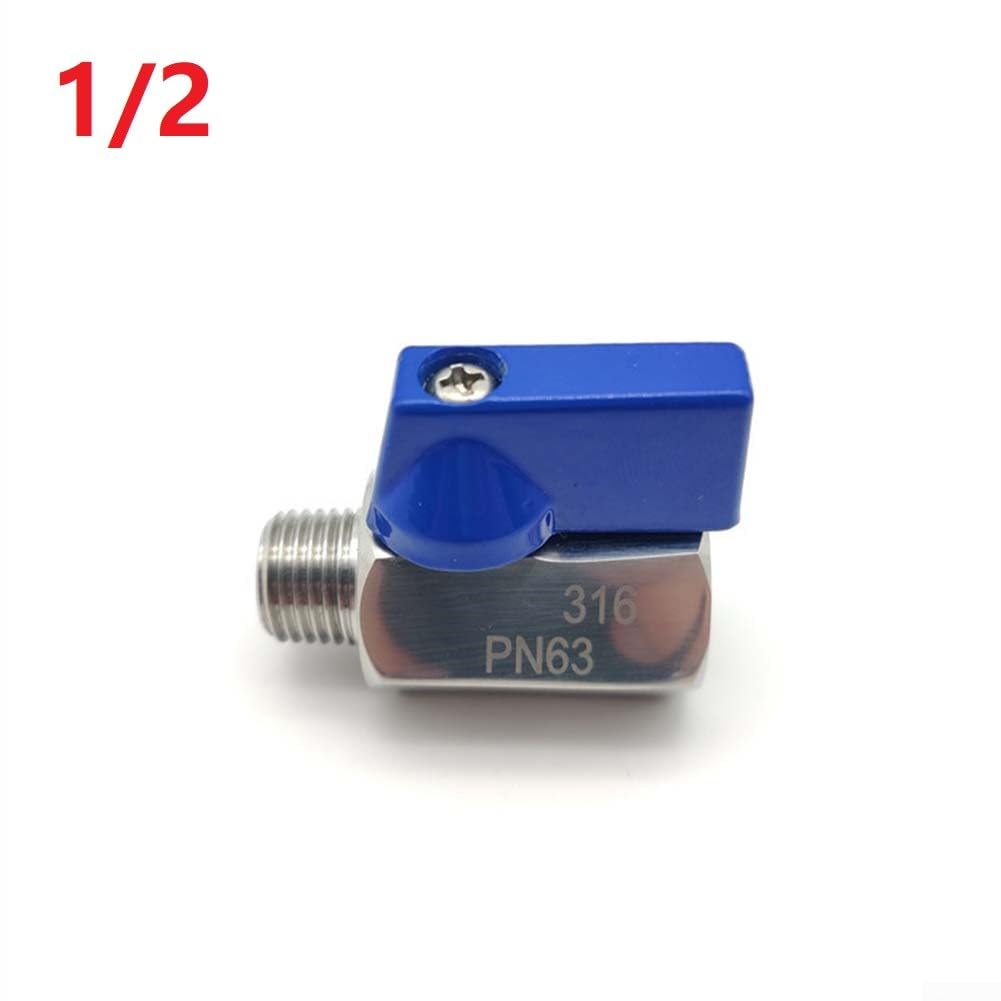 MINI VALVOLA A SFERA ANGOLARE CON FILTRO 1/2X3/8 CROMATA