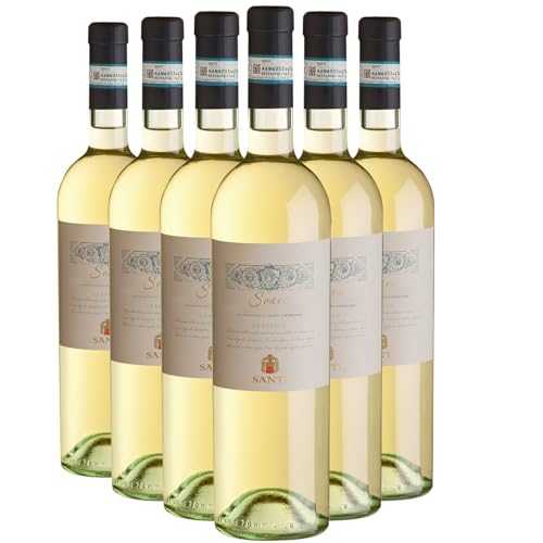 Soave Classico blanco 2025 - Santi - DOC - Veneto - Italia - Variedades de uva Garganega,Trebbiano - 12x75cl