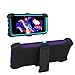 Galaxy S9 ToughBox Armor Series Case - Shock Proof, Purple/Aqua, Holster & Belt Clip Included