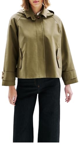 Caroll 251G-GAYA Parka, Escarabajo, 42 para Mujer
