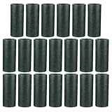 LALAFINA 20 piezas Caja Cilindro de Papel Kraft para Aceite Esencial Embalaje Reutilizable para Botellas Pequeñas para Regalos Fiestas y Eventos Especiales