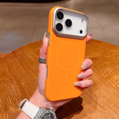 RNOZX iPhone 15 Pro Max�p�}�b�g�}�O�l�b�g�P�[�X�A���n�ϏՌ��n�[�hPC�J�o�[�iiPhone 15 Pro Max�p/�I�����W�j