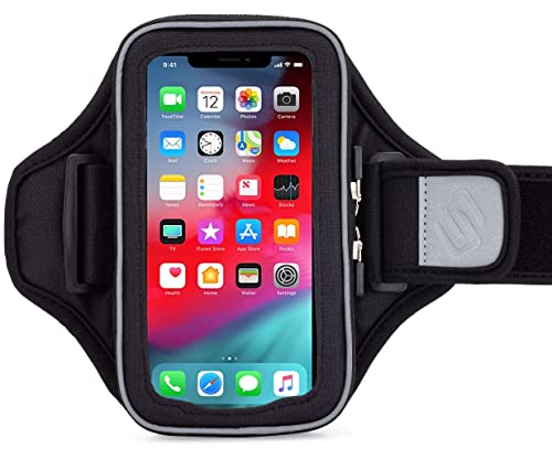 Sporteer Entropy E8 Running Armband - Compatible With Iphone 14 Pro Max, 14 Plus, 13 Pro Max, 12/11 Pro Max, Xs Max, Xr, Galaxy S22 Plus, S21+, S20+, Note, And Many More Mobile Phones - Fits Cases #TOP2