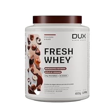 Dux Nutrition Fresh Whey 450g - Chocolate E Avelã