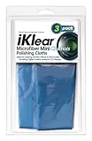 iKlear Travel Size Optical Grade Microfiber Cloths (iK-3Mini)
