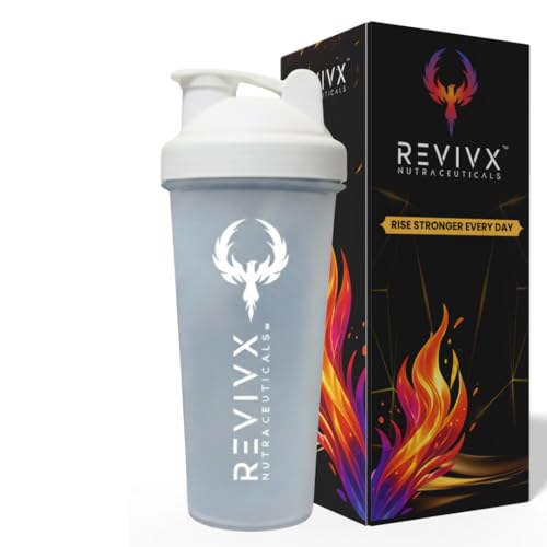Image of Protein Shaker Bottle 700ml BPA-Free Leakproof Gym Shaker for Daily Fitness (Grey)