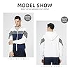 AOTORR Mens Hoodie Sweatshirt Full Zip up Long Sleeve with Pockets Fleece Hooded Jacket WY91 White XXL #2