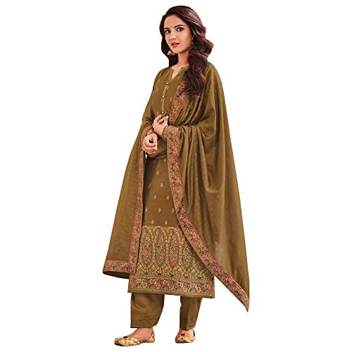 Image of Women's Wear Ready To Wear Designer Salwar Kameez Suits Indian Pakistani Beautiful Plazzo Pant Dress