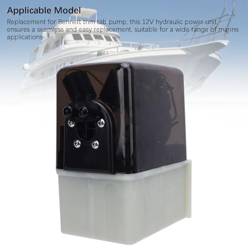 Image of Hydraulic Power Unit 12V Precise Control Electric Hydraulic Pump Replacement for V351HPU1 Marine Trim Tab