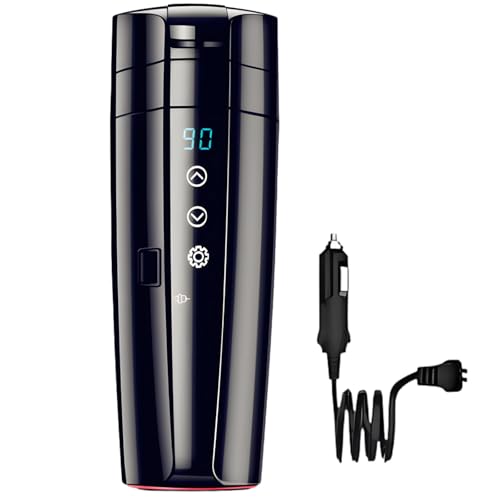 Hervidor eléctrico portátil para auto de acero inoxidable