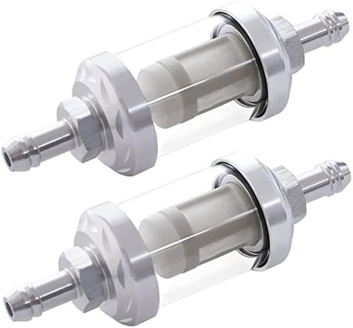 Filtro Carburante Universale In Vetro – 5/16 Pollici Per Auto E Moto, Damineding GF002