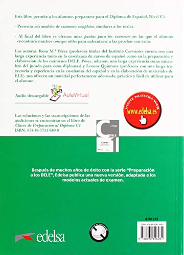 Preparacion Al Dele C1 - Libro del Alumno: Libro + audio descargable - C1 (2019 edition): Vol. 5