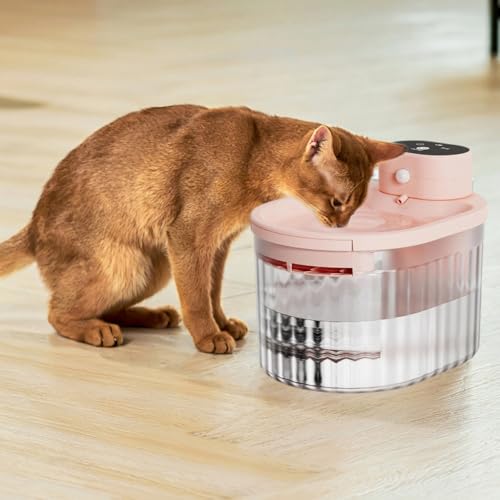 Fuente automática para agua de gato y perro miniatura 7