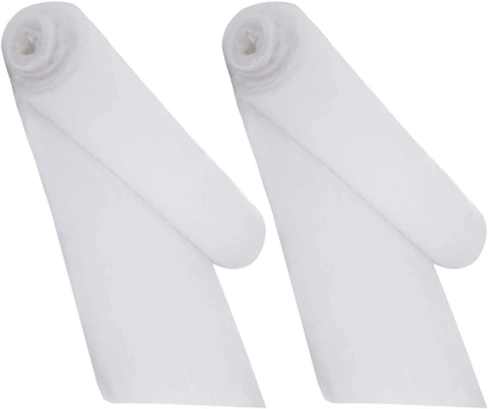2pcs Thick Artificial Snow Blankets for Christmas Decoration Fake Snow for Festive Home Decor and Photo Props for Village Displays and Tree Skirts
