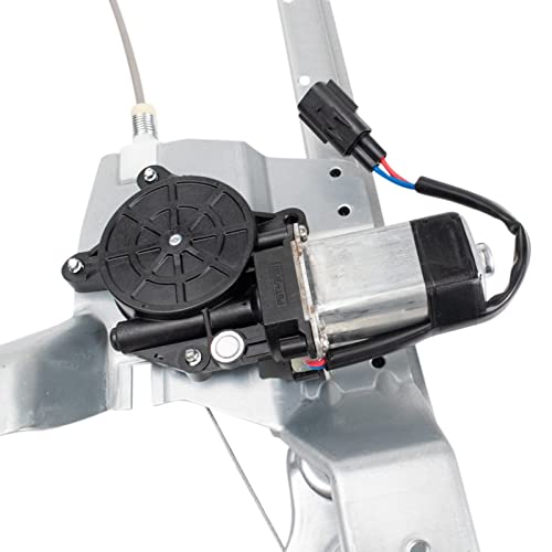 Image of TRQ Front Left Power Window Regulator & Motor Assembly Drivers Side Compatible with 2004-2006 Chrysler Pacifica CH1350142