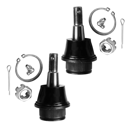 Image of Detroit Axle - 4WD Front End Control Arms Kit for 02-05 Dodge Ram 1500, 2 | Upper Control Arms w /Ball Joint 2 Lower Ball Joints 2 Sway Bars 2002 2003 2004 2005 Replacement - 6pc Set