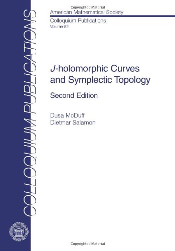 Buy J Holomorphic Curves And Symplectic Topology Book Online At Low