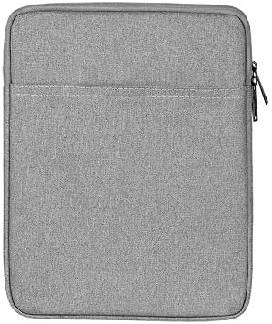 Fertuo 10.5 inch Tablet Sleeve for Samsung Galaxy Tab S8 / S6 / S5e / S4, Water Resistant Protective Portable Carrying Bag Pouch with Zipper Shockproof Case Cover for 9.7-10.5 inch Tablet (Gray)