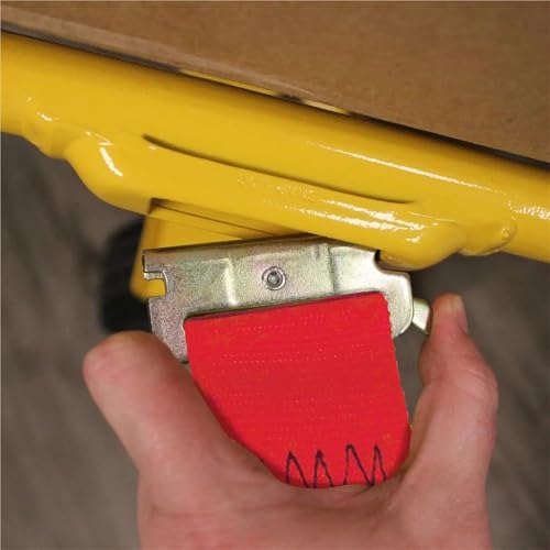Carretilla de mano 4 ruedas con capacidad 750 lb y ruedas de 10 pulgadas miniatura 5